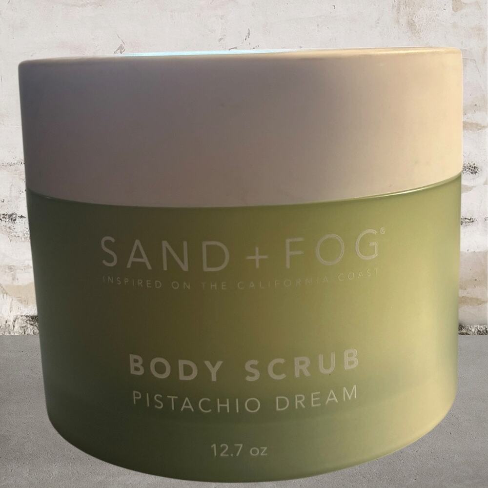Sand + Fog Pistachio Dream 12.7 oz Body Scrub NEW